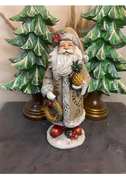 Ananas Tutan Noel Baba Polyester Biblo Model 1