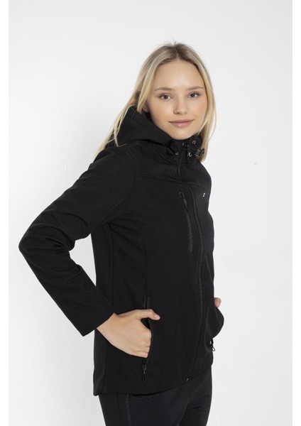 Bayan Kapşonlu Softshell Mont indirimleri