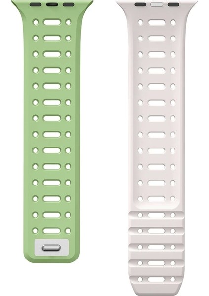 Apple Watch 7 45MM Redclick KRD-124 Silikon Kordon Terletmeyen Delikli Strap Kayış fiyatları