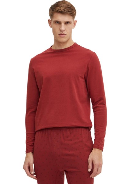 Erkek Kırmızı Pijama Takımı 000NM2846E