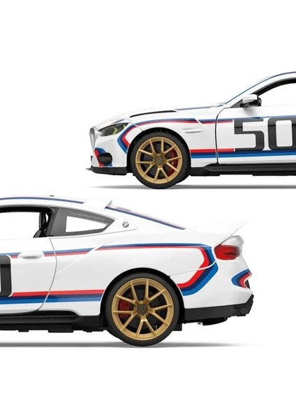 Gerçek Bir Bmw Deneyimi Rastar F/f Bmw 3.0 Csl Işıklı 1:14 Ölçek