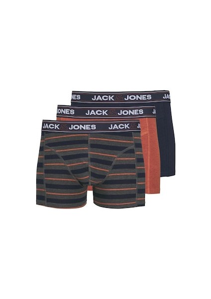 Erkek Boxer 3'lü - Lacivert