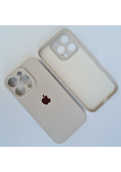Apple iPhone 16 Pro Max (6.9inç) Kamera Korumalı Içi Kadife Lansman Silikon Kılıf