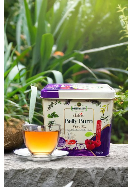 Belly Burn Detox Çayı 8gr 20'li 2'li Kutu Doğal Detoks Tea