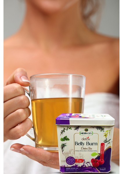 Belly Burn Detox Çayı 8gr 20'li 2'li Kutu Doğal Detoks Tea