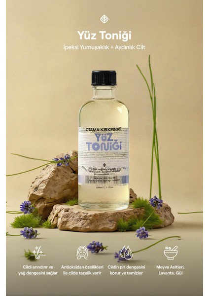 Doğal Yüz Temizleme Toniği - 100 ml fiyatları