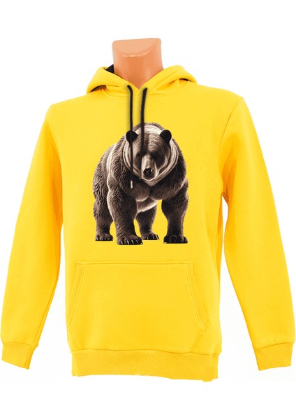 Ayı Baskılı Sweatshirt
