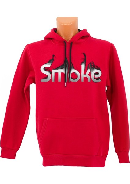 Smoke Baskılı Sweatshirt