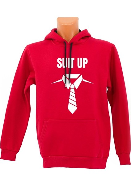 Suit Up Baskılı Sweatshirt
