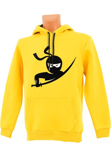 Ninja Baskılı Sweatshirt