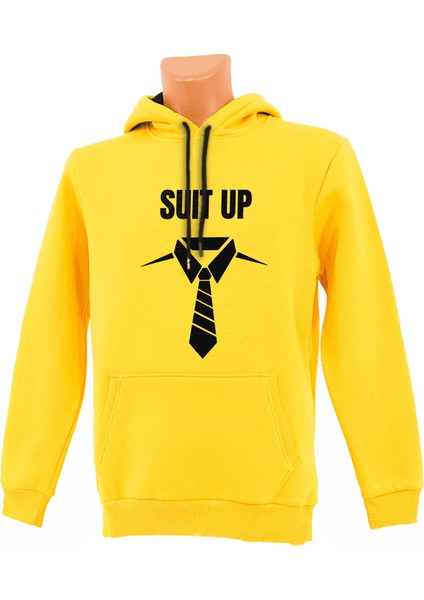 Suit Up Baskılı Sweatshirt