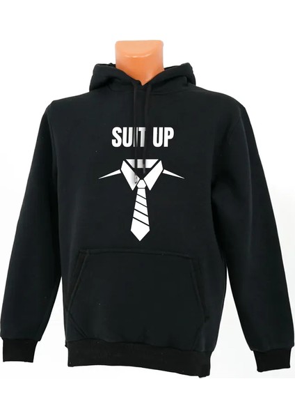 Suit Up Baskılı Sweatshirt