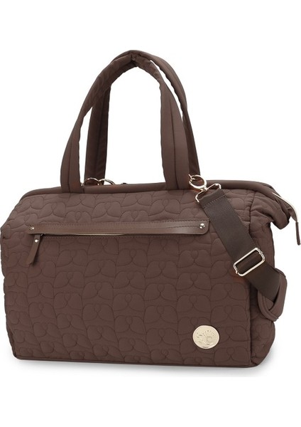 Anne ve Bebek Seyahat Mumya Çantası Açık Bebek Malzemeleri Kapitone Nakış Desen Büyük Kapasiteli Anne Çantası Bebek Arabası Çantası (Yurt Dışından)