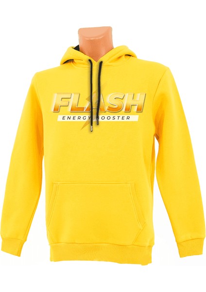 Flash Baskılı Sweatshirt