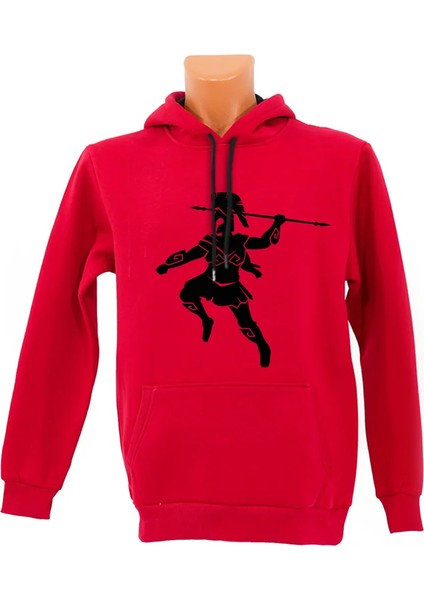 Dark Sentinel Baskılı Sweatshirt
