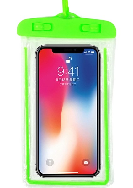 Yüzme ve Rafting Için Pvc Şeffaf Cep Telefonu Su Geçirmez Çanta (Yurt Dışından) modelleri