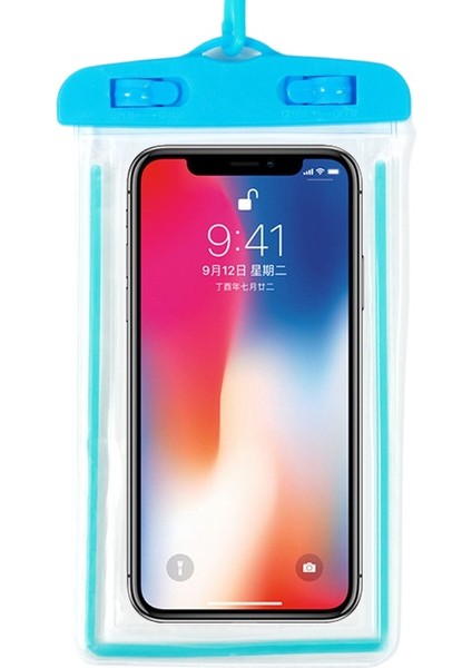 Yüzme ve Rafting Için Pvc Şeffaf Cep Telefonu Su Geçirmez Çanta (Yurt Dışından) fırsatları