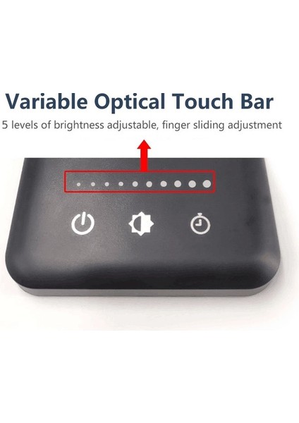 Siyah LED Masa Lambası 5 Renkli USB Zamanlayıcı ile Ücretli (Yurt Dışından) modelleri