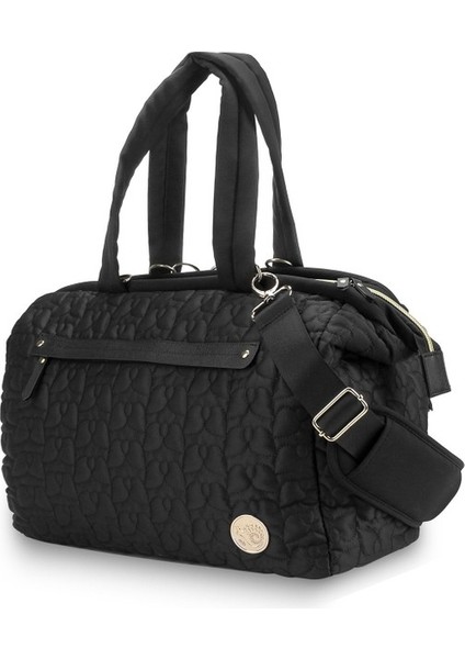 Anne ve Bebek Seyahat Mumya Çantası Açık Bebek Malzemeleri Kapitone Nakış Desen Büyük Kapasiteli Anne Çantası Bebek Arabası Çantası (Yurt Dışından)