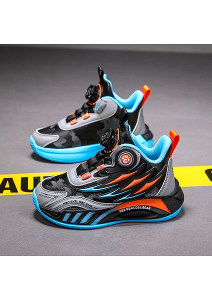 Erkek Çocuk Basketbol Spor Ayakkabıları Kaymaz Atletik Antrenörler (Yurt Dışından)