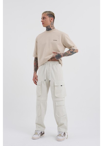 Erkek Baggy Kargo Cep Açık Taş Jean modelleri