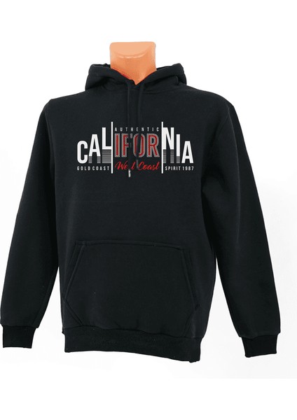 Alts California Baskılı Sweatshirt