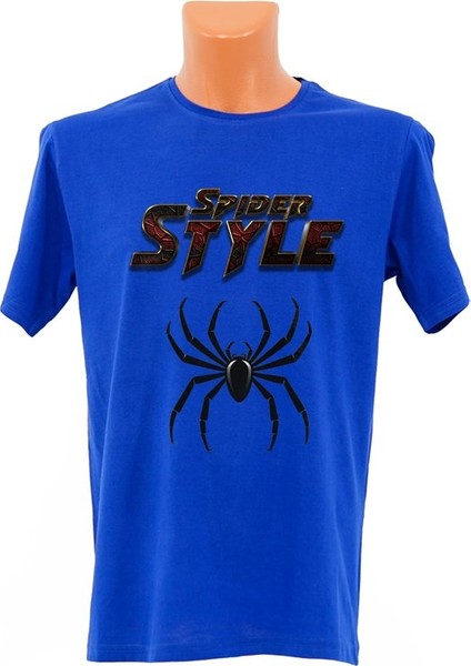 Spider Style Baskılı Tişört