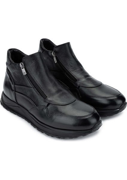 Erkek Hakiki Deri Siyah Casual Bot 537 3564 Erk Bot SK24-25 Sıyah fiyatları