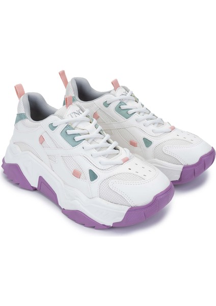 Kadın Vegan Beyaz/lila Sneakers & Spor Ayakkabı 936 65137 Bn Ayk SK24-25 Beyaz/lıla fiyatları