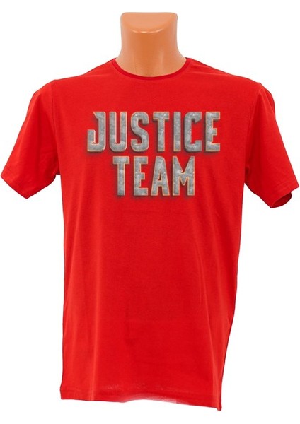 Justice Team Baskılı Tişört