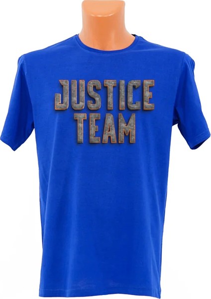 Justice Team Baskılı Tişört
