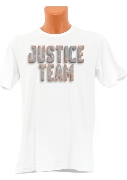 Justice Team Baskılı Tişört