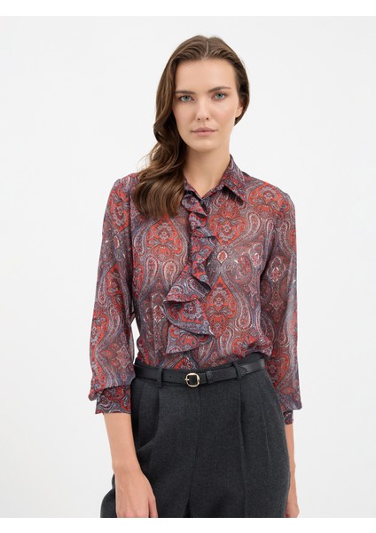 Kadın Gömlek-Kırmızı modelleri