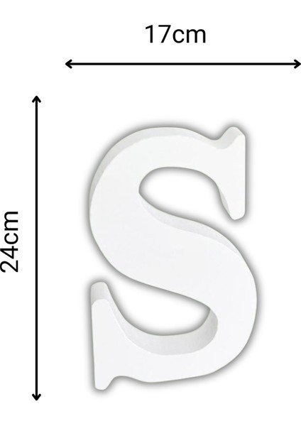 Strafor S Harfi 24 cm