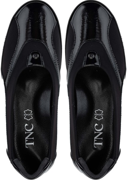 Kadın Hakiki Deri Siyah Rugan Casual Ayakkabı 1065 176-051 Bn Ayk SK24-25 Syh Rgn/syh Scb indirimleri