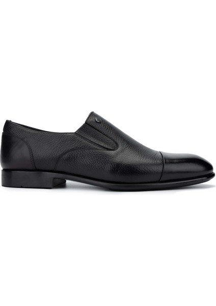 Erkek Deri Siyah Loafer Ayakkabı 01 2227 Erk Ayk SK24-25 Sıyah