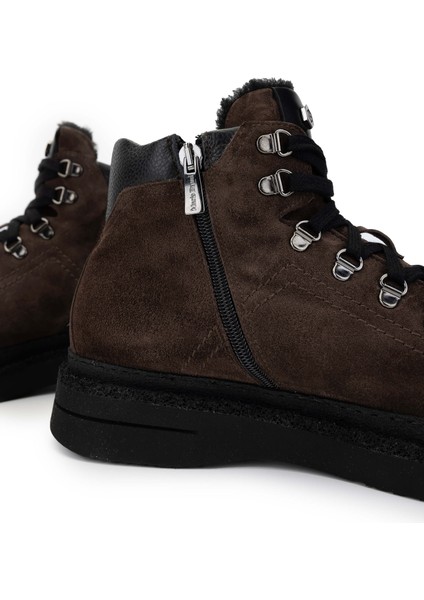 Erkek Hakiki Deri Koyu Kahve Casual Bot 1024 14975 Erk Bot SK24-25 Tdm fırsatları