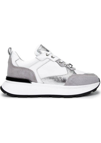 Kadın Deri Gri Süet Sneakers & Spor Ayakkabı 923 68 Bn Ayk SK24-25 Grı Suet/gms