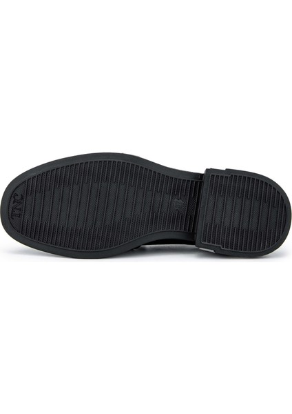 Kadın Deri Siyah Rugan Loafer Ayakkabı 1061 2244 Bn Ayk SK24-25 Sıyah Rgn modelleri