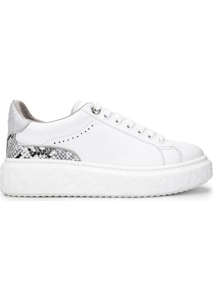 Kadın Deri Beyaz Sneakers & Spor Ayakkabı 1063 2025 Bn Ayk SK24-25 Beyaz