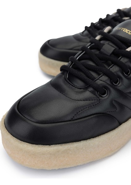 Erkek Hakiki Deri Siyah Sneakers & Spor Ayakkabı 511 BU3530B Erk Ayk SK24-25 Black modelleri