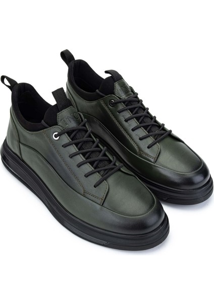 Erkek Deri Haki Analin Sneakers & Spor Ayakkabı 381 20548 Erk Ayk SK24-25 Hakı Anl fiyatları