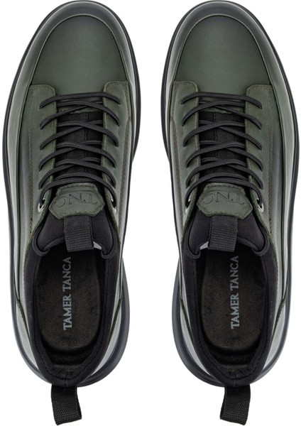 Erkek Deri Haki Analin Sneakers & Spor Ayakkabı 381 20548 Erk Ayk SK24-25 Hakı Anl indirimleri