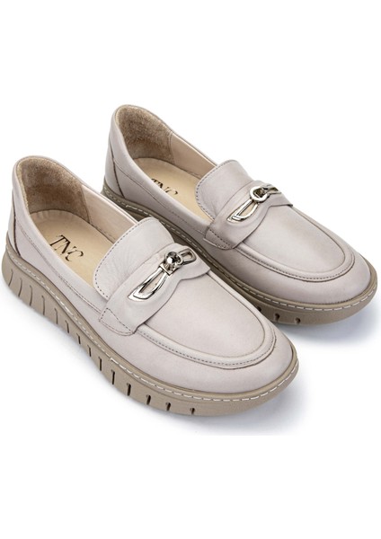 Kadın Deri Bej Loafer Ayakkabı 1063 192208 Bn Ayk SK24-25 Bej Dr fiyatları