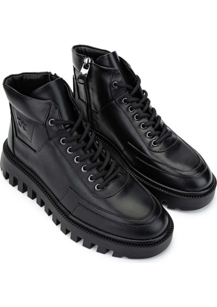 Erkek Hakiki Deri Siyah Casual Bot 352 21561 Erk Bot SK24-25 Sıyah Nappa fiyatları