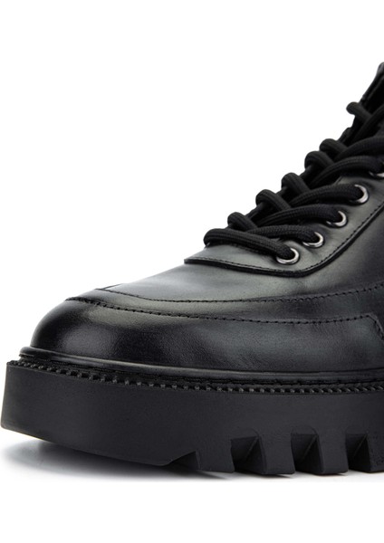 Erkek Hakiki Deri Siyah Casual Bot 352 21561 Erk Bot SK24-25 Sıyah Nappa fırsatları