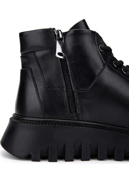 Erkek Hakiki Deri Siyah Casual Bot 352 21561 Erk Bot SK24-25 Sıyah Nappa indirimleri