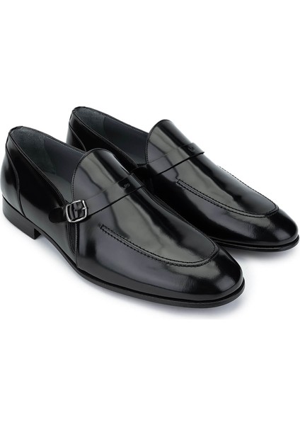 Erkek Deri Siyah Açma Loafer Ayakkabı 987 127 Erk Ayk SK24-25 Sıyah Acma fiyatları