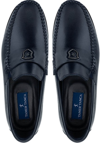 Erkek Deri Lacivert Loafer Ayakkabı 1008 3390 Erk Ayk SK24-25 Lacı Dr indirimleri