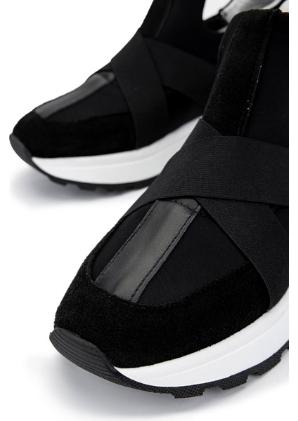 Kadın Deri/tekstil Siyah Sneakers & Spor Ayakkabı 923 01TC Bn Ayk SK24-25 Sıyah fırsatları